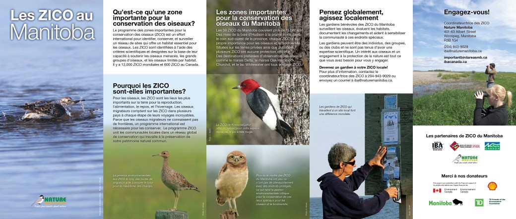 IBA Manitoba Brochure French