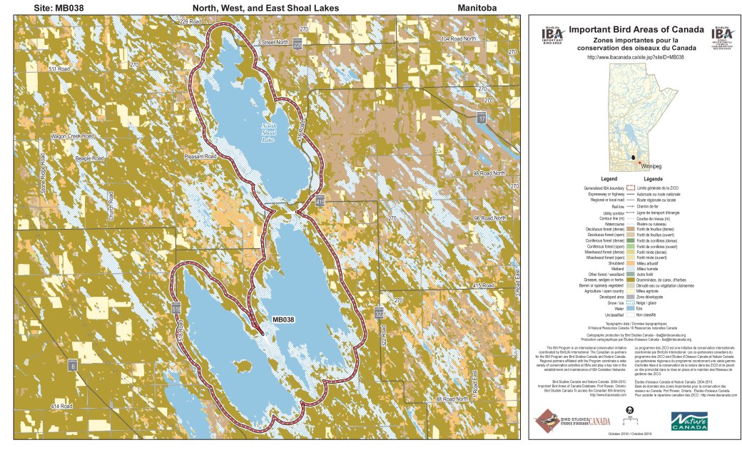 North, West and East Shoal Lakes IBA