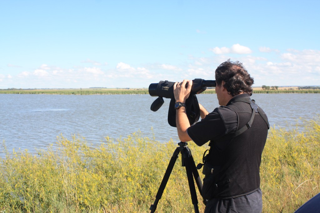 Christian Artuso, Whitewater Lake. Photo by Tim Poole