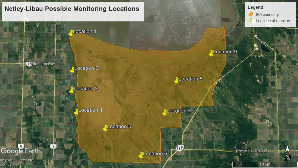 Netley-Libau October 2017 monitoring locations - future