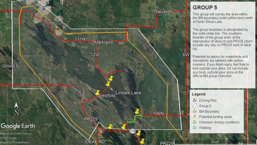 Group 5 map overview