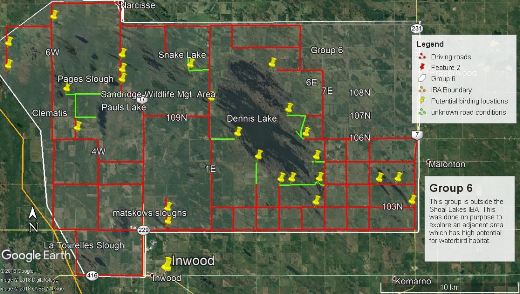 Group 6 map overview