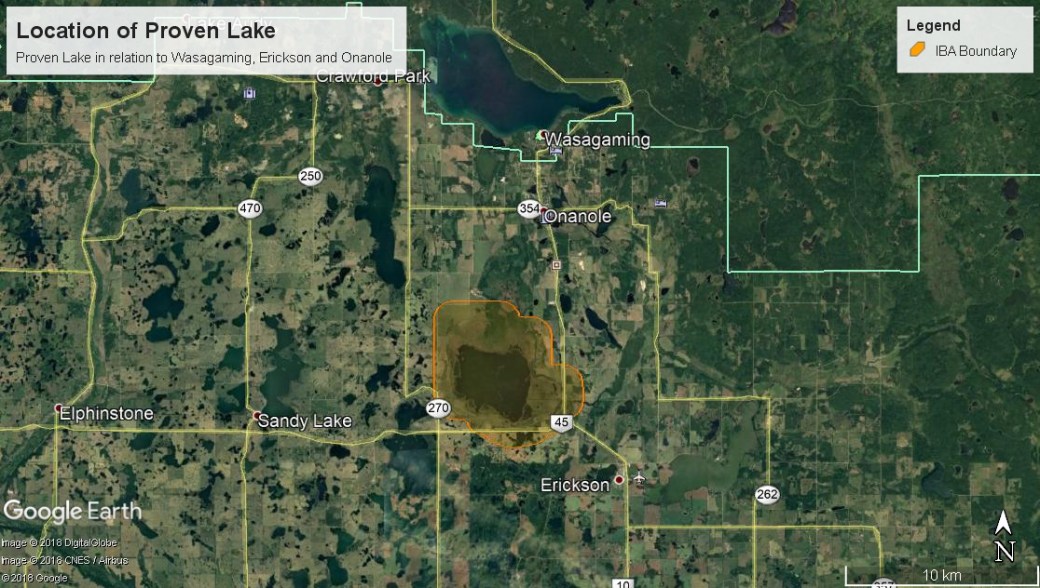 Proven Lake Location